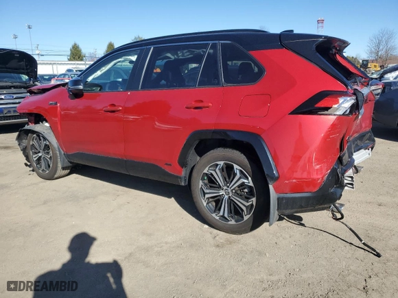 2023 Toyota RAV4 Prime XSE with VIN JTMFB3FV7PD148142, listed as a Copart auction lot 49693905 with 11,345 mi miles and Salvage Title. Bid and sale history available at carsss.com. Image 2.