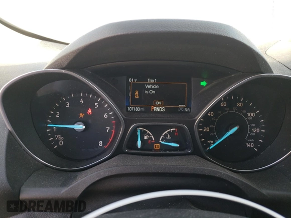2018 Ford Escape SEL with VIN 1FMCU9HD6JUB52691, listed as a Copart auction lot 49399495 with 107,180 mi miles and Salvage Title. Bid and sale history available at carsss.com. Image 9.