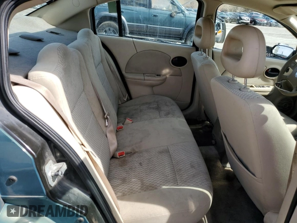 2006 Saturn ION with VIN 1G8AJ58F46Z140025, listed as a Copart auction lot 52098775 with 138,121 mi miles and Salvage Title. Bid and sale history available at carsss.com. Image 10.