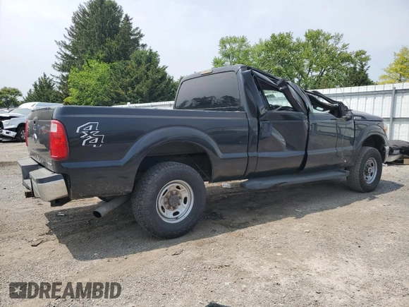 2013 Ford F-250 XL with VIN 1FT7W2B63DEB20135, listed as a Copart auction lot 59576445 with 263,245 mi miles and Salvage title. Bid and sale history available at DreamBid. Image 3.