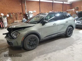 2023 Kia Sportage X-Pro Prestige z VIN 5XYK7CAF7PG018640, wystawiony jako Copart lot #58536545 z przebiegiem 95 297 mil mil oraz Szkoda całkowita • Salvage title. Historia ofert i sprzedaży dostępna na DreamBid. Obrazek 1.