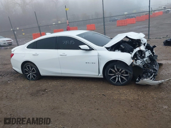 2020 Chevrolet Malibu RS with VIN 1G1ZG5ST9LF140971, listed as a IAAI auction lot 41179351 with 53,260 mi miles and . Bid and sale history available at DreamBid. Image 13.