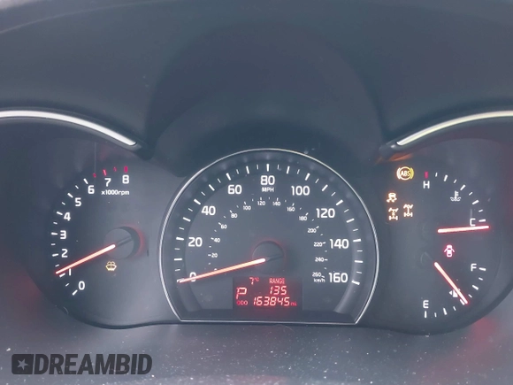 2015 Kia Sorento LX with VIN 5XYKTDA76FG648237, listed as a IAAI auction lot 41717261 with 163,845 mi miles. Bid and sale history available at carsss.com. Image 15.