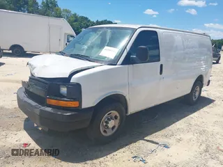 2014 Chevrolet Express Cargo with VIN 1GCWGFBA4E1207247, listed as a IAAI auction lot 42259244 with 169,971 mi miles and . Bid and sale history available at DreamBid. Image 17.