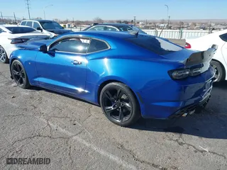 2019 Chevrolet Camaro 1LT with VIN 1G1FB1RX4K0124889, listed as a IAAI auction lot 41316708 with 96,851 mi miles. Bid and sale history available at carsss.com. Image 3.