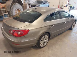 2012 Volkswagen CC Sport with VIN WVWMN7AN9CE508965, listed as a IAAI auction lot 42143188 with 129,205 mi miles. Bid and sale history available at carsss.com. Image 4.
