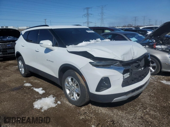 2020 Chevrolet Blazer LT with VIN 3GNKBCR44LS679446, listed as a Copart auction lot 49865585 with 73,912 mi miles and Salvage title. Bid and sale history available at DreamBid. Image 4.