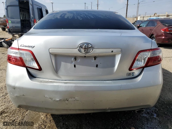 2007 Toyota Camry Hybrid with VIN JTNBB46K073036990, listed as a Copart auction lot 54250035 with 198,952 mi miles and Clean Title. Bid and sale history available at carsss.com. Image 6.