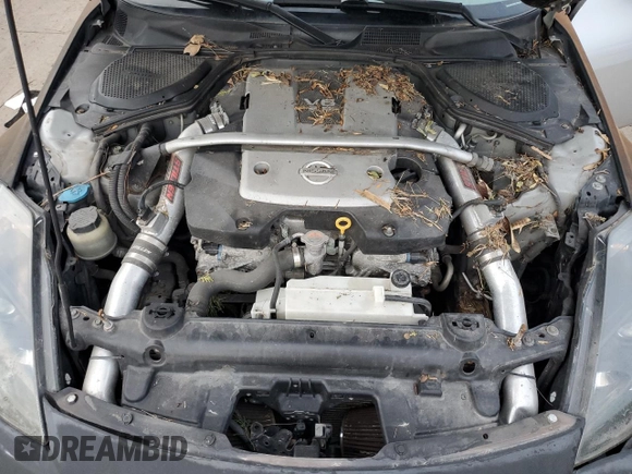 2007 Nissan 350Z with VIN JN1BZ34D97M504923, listed as a Copart auction lot 73933914 with Not Provided miles and Salvage Title. Bid and sale history available at DreamBid. Image 11.