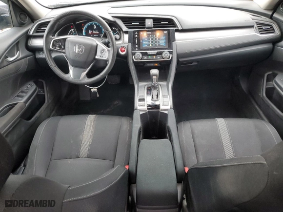 2016 Honda Civic Sedan EX with VIN 19XFC2F76GE246652, listed as a Copart auction lot 52642235 with 80,858 mi miles and Salvage Title. Bid and sale history available at carsss.com. Image 8.