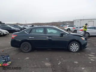 2015 Nissan Sentra SV with VIN 3N1AB7AP0FL657737, listed as a IAAI auction lot 41886658 with 123,994 mi miles. Bid and sale history available at carsss.com. Image 14.