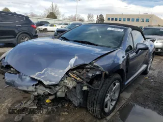2007 Mitsubishi Eclipse GS with VIN 4A3AL25FX7E043923, listed as a Copart auction lot 45384255 with 57,291 mi miles and Salvage Title. Bid and sale history available at carsss.com. Image 1.
