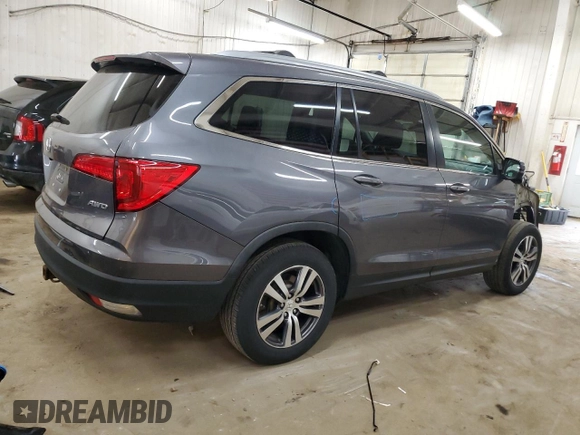 2016 Honda Pilot EX-L with VIN 5FNYF6H56GB097320, listed as a Copart auction lot 49472715 with 179,783 mi miles and Salvage Title. Bid and sale history available at DreamBid. Image 3.