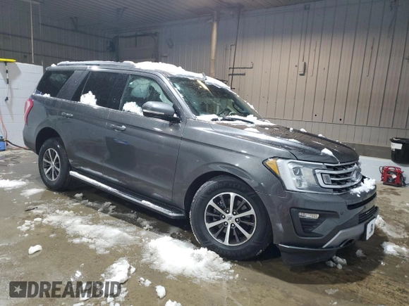 2019 Ford Expedition XLT with VIN 1FMJU1JT5KEA56198, listed as a Copart auction lot 83105894 with 55,721 mi miles and Salvage Title. Bid and sale history available at carsss.com. Image 4.