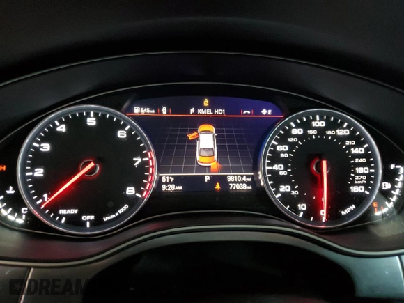 2016 Audi A6 2.0T Premium Plus with VIN WAUDFAFC9GN181665, listed as a Copart auction lot 82180044 with 77,038 mi miles and Salvage Title. Bid and sale history available at carsss.com. Image 9.