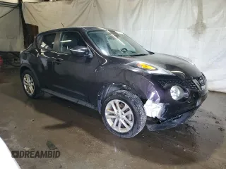 2015 Nissan Juke S with VIN JN8AF5MV7FT559854, listed as a Copart auction lot 63974355 with 104,888 mi miles and Salvage title. Bid and sale history available at DreamBid. Image 4.