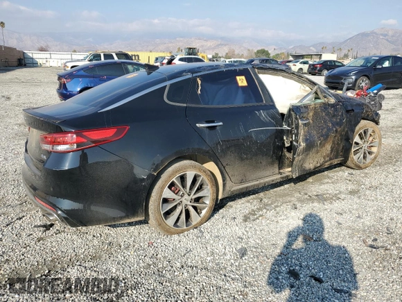 2016 Kia Optima SXL Turbo with VIN 5XXGV4L2XGG049980, listed as a Copart auction lot 43085085 with Not Provided miles and Salvage Title. Bid and sale history available at carsss.com. Image 3.