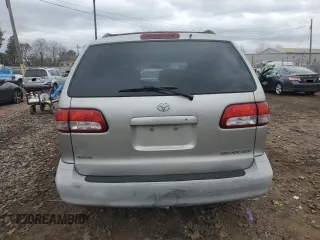 2003 Toyota Sienna CE with VIN 4T3ZF19CX3U523759, listed as a Copart auction lot 47987795 with 117,816 mi miles and Salvage Title. Bid and sale history available at carsss.com. Image 6.