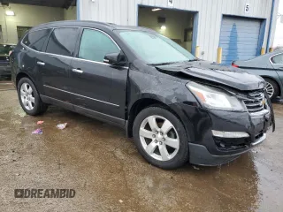 2017 Chevrolet Traverse Premier with VIN 1GNKVJKD4HJ174490, listed as a Copart auction lot 43977115 with 130,144 mi miles and Salvage Title. Bid and sale history available at DreamBid. Image 4.