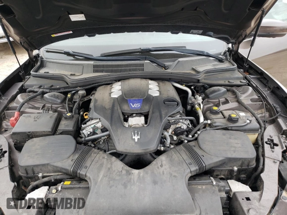 2017 Maserati Ghibli S Q4 with VIN ZAM57RTL6H1199004, listed as a Copart auction lot 46513193 with 53,767 mi miles. Bid and sale history available at carsss.com. Image 11.