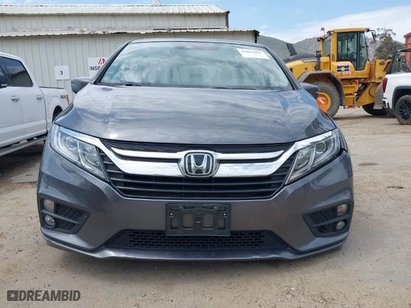 2018 Honda Odyssey EX-L with VIN 5FNRL6H76JB108175, listed as a IAAI auction lot 42031001 with 111,205 mi miles. Bid and sale history available at carsss.com. Image 12.