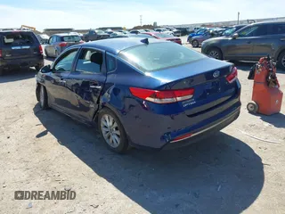 2017 Kia Optima LX with VIN 5XXGT4L35HG146696, listed as a IAAI auction lot 41816527 with 127,872 mi miles. Bid and sale history available at carsss.com. Image 3.