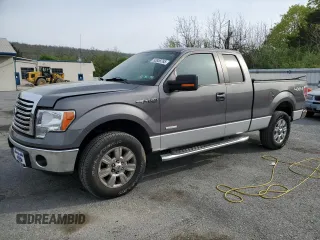 2011 Ford F-150 XL with VIN 1FTFX1ET1BFC01839, listed as a Copart auction lot 53858765 with 25,696 mi miles and Salvage title. Bid and sale history available at DreamBid. Image 1.