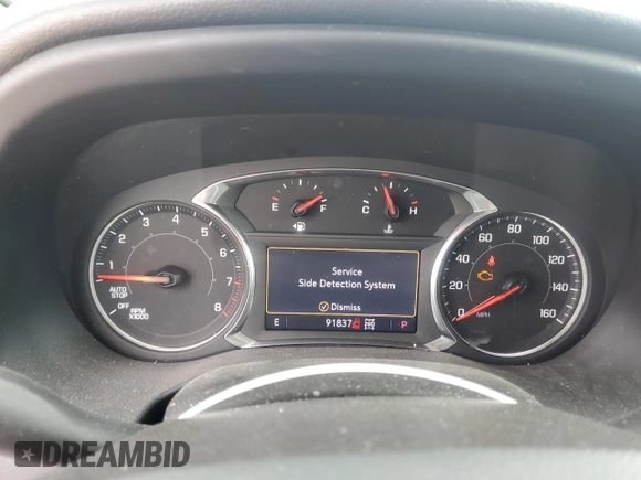 2020 GMC Acadia SLT with VIN 1GKKNULS2LZ182156, listed as a Copart auction lot 50761875 with 91,837 mi miles and Salvage Title. Bid and sale history available at DreamBid. Image 9.
