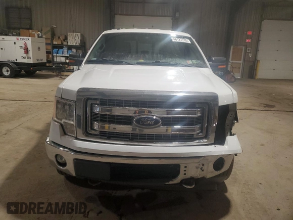 2013 Ford F-150 XL with VIN 1FTFW1EF8DKF24695, listed as a Copart auction lot 48121735 with 157,303 mi miles and Salvage Title. Bid and sale history available at carsss.com. Image 5.