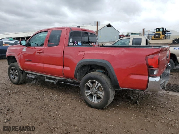 2019 Toyota Tacoma 4WD SR5 with VIN 5TFSZ5AN8KX182496, listed as a Copart auction lot 47255855 with 116,153 mi miles and Salvage Title. Bid and sale history available at carsss.com. Image 2.