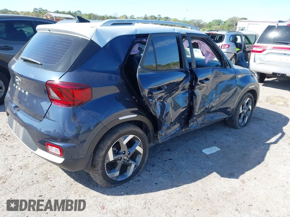 2021 Hyundai Venue SEL with VIN KMHRC8A37MU116330, listed as a IAAI auction lot 41790803 with 82,683 mi miles and . Bid and sale history available at DreamBid. Image 4.