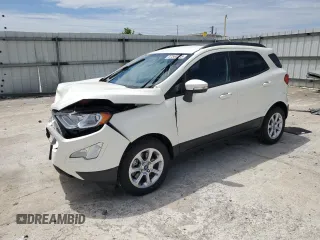 2020 Ford EcoSport SE z VIN MAJ3S2GE1LC340030, wystawiony jako Copart lot #57560375 z przebiegiem 13 482 mil mil oraz Szkoda całkowita • Salvage title. Historia ofert i sprzedaży dostępna na DreamBid. Obrazek 1.