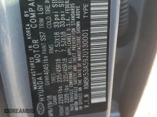 2018 Hyundai Kona Ultimate with VIN KM8K53A59JU130001, listed as a Copart auction lot 77345064 with 40,575 mi miles and Salvage Title. Bid and sale history available at carsss.com. Image 13.