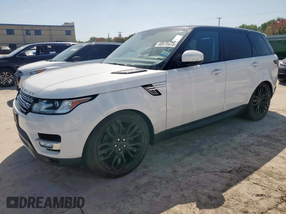 2016 Land Rover Range Rover Sport HSE with VIN SALWR2KF8GA581693, listed as a Copart auction lot 65575475 with Not provided miles and Clean title. Bid and sale history available at DreamBid. Image 1.