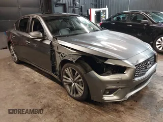 2018 Infiniti Q50 Luxe с VIN JN1EV7AR4JM444279, выставлен на аукционе IAAI как лот 42298593 с пробегом 49 431 миль миль и . История ставок и продаж доступна на DreamBid. Изображение 1.