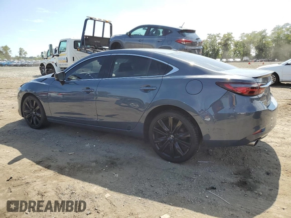 2021 Mazda 6 Grand Touring Reserve with VIN JM1GL1WYXM1616149, listed as a Copart auction lot 72136364 with 95,173 mi miles and Salvage Title. Bid and sale history available at DreamBid. Image 2.