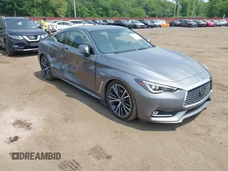 2020 Infiniti Q60 Luxe z VIN JN1EV7EKXLM340458, wystawiony jako IAAI lot #42450765 z przebiegiem 64 048 mil mil oraz . Historia ofert i sprzedaży dostępna na DreamBid. Obrazek 1.