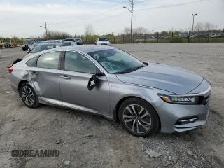 2020 Honda Accord EX-L with VIN 1HGCV3F53LA018320, listed as a Copart auction lot 53053555 with 72,635 mi miles and Salvage title. Bid and sale history available at DreamBid. Image 4.