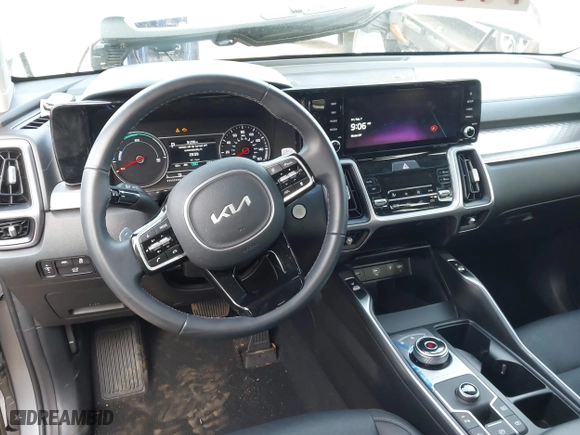 2023 Kia Sorento Hybrid EX with VIN KNDRH4LG2P5173421, listed as a IAAI auction lot 41530507 with 16,666 mi miles. Bid and sale history available at carsss.com. Image 21.