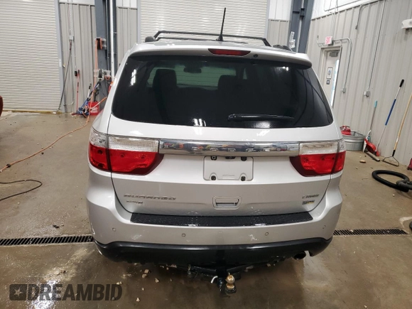 2012 Dodge Durango Crew with VIN 1C4RDJDG9CC117068, listed as a Copart auction lot 85021144 with 196,174 mi miles and Clean Title. Bid and sale history available at DreamBid. Image 6.