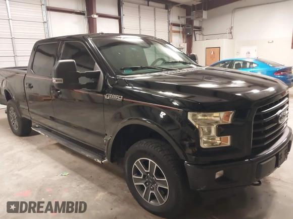 2016 Ford F-150 XLT with VIN 1FTFW1EF9GFA01747, listed as a IAAI auction lot 41536013 with 181,424 mi miles and . Bid and sale history available at carsss.com. Image 1.