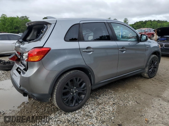 2017 Mitsubishi Outlander ES with VIN JA4AR3AU7HZ038405, listed as a Copart auction lot 58776075 with 172,089 mi miles and Salvage title. Bid and sale history available at DreamBid. Image 3.