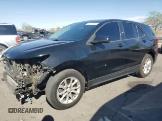 2018 Chevrolet Equinox LT with VIN 2GNAXJEV7J6113261, listed as a Copart auction lot 60737055 with 112,000 mi miles and Salvage title. Bid and sale history available at DreamBid. Image 1.