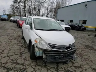 2010 Nissan Versa 1.8 S with VIN 3N1BC1CP9AL452387, listed as a Copart auction lot 85299844 with 195,540 mi miles and Salvage Title. Bid and sale history available at carsss.com. Image 11.