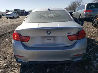 2015 BMW M4 with VIN WBS3R9C57FK331291, listed as a Copart auction lot 47927615 with 156,854 mi miles and Salvage Title. Bid and sale history available at carsss.com. Image 6.