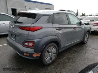 2020 Hyundai Kona Electric SEL with VIN KM8K23AG5LU072577, listed as a Copart auction lot 42927953 with NaN miles. Bid and sale history available at carsss.com. Image 3.