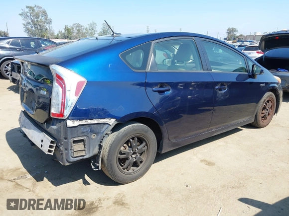 2012 Toyota Prius One z VIN JTDKN3DU8C1515819, wystawiony jako IAAI lot #42472265 z przebiegiem Nie podano mil oraz . Historia ofert i sprzedaży dostępna na DreamBid. Obrazek 4.