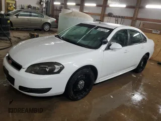 2013 Chevrolet Impala Police with VIN 2G1WD5E30D1261680, listed as a Copart auction lot 85213524 with 150,106 mi miles and Salvage Title. Bid and sale history available at carsss.com. Image 1.