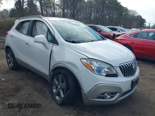 2013 Buick Encore Leather with VIN KL4CJCSB5DB202170, listed as a IAAI auction lot 41872948 with 48,536 mi miles and . Bid and sale history available at carsss.com. Image 6.