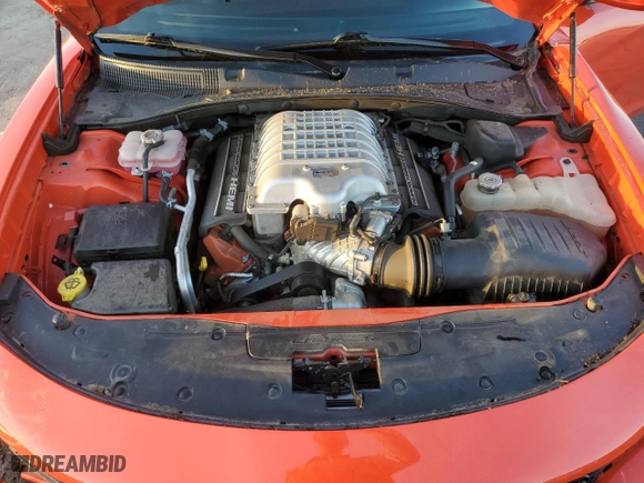 2022 Dodge Charger SRT Hellcat Widebody with VIN 2C3CDXL92NH122094, listed as a Copart auction lot 86927294 with 33,050 mi miles and Salvage Title. Bid and sale history available at carsss.com. Image 13.